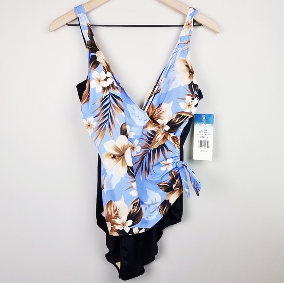 Carribean Joe Other - Carribean Joe Slim Shaper One Piece Swimsuit